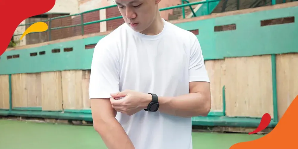 kaos polos yang adem